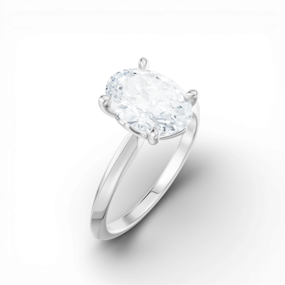 14kt white gold/18kt white gold/platinum/oval/perspective