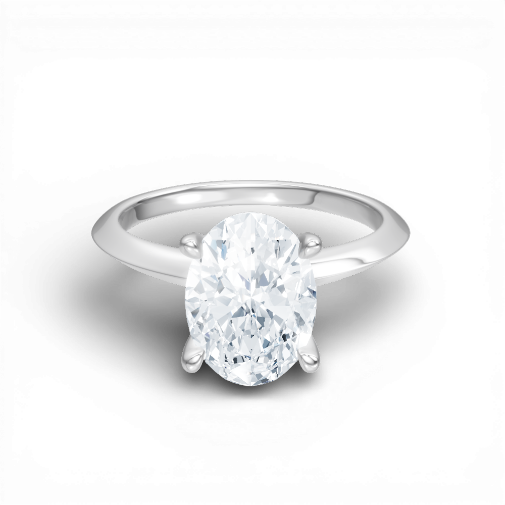 14kt white gold/18kt white gold/platinum/oval/top sku 1OZ1025