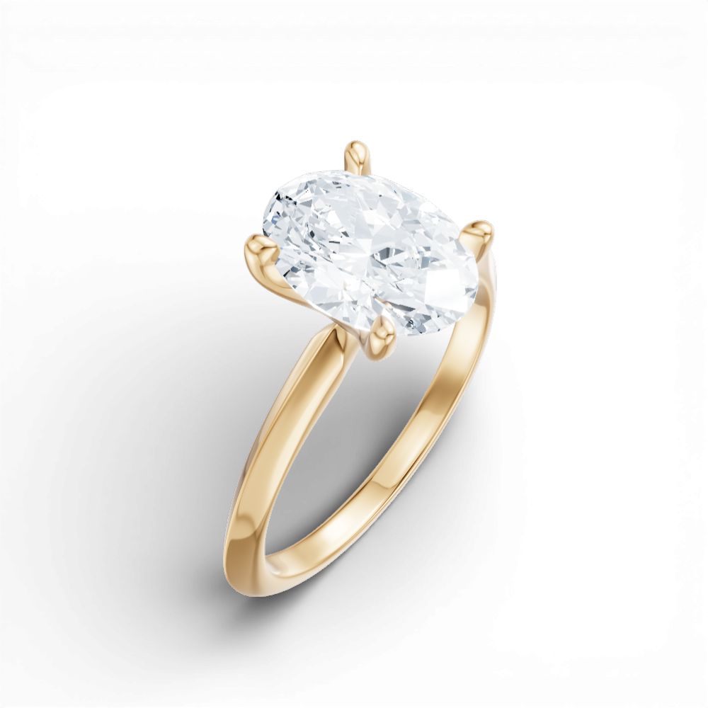 14kt yellow gold/18kt yellow gold/oval/perspective