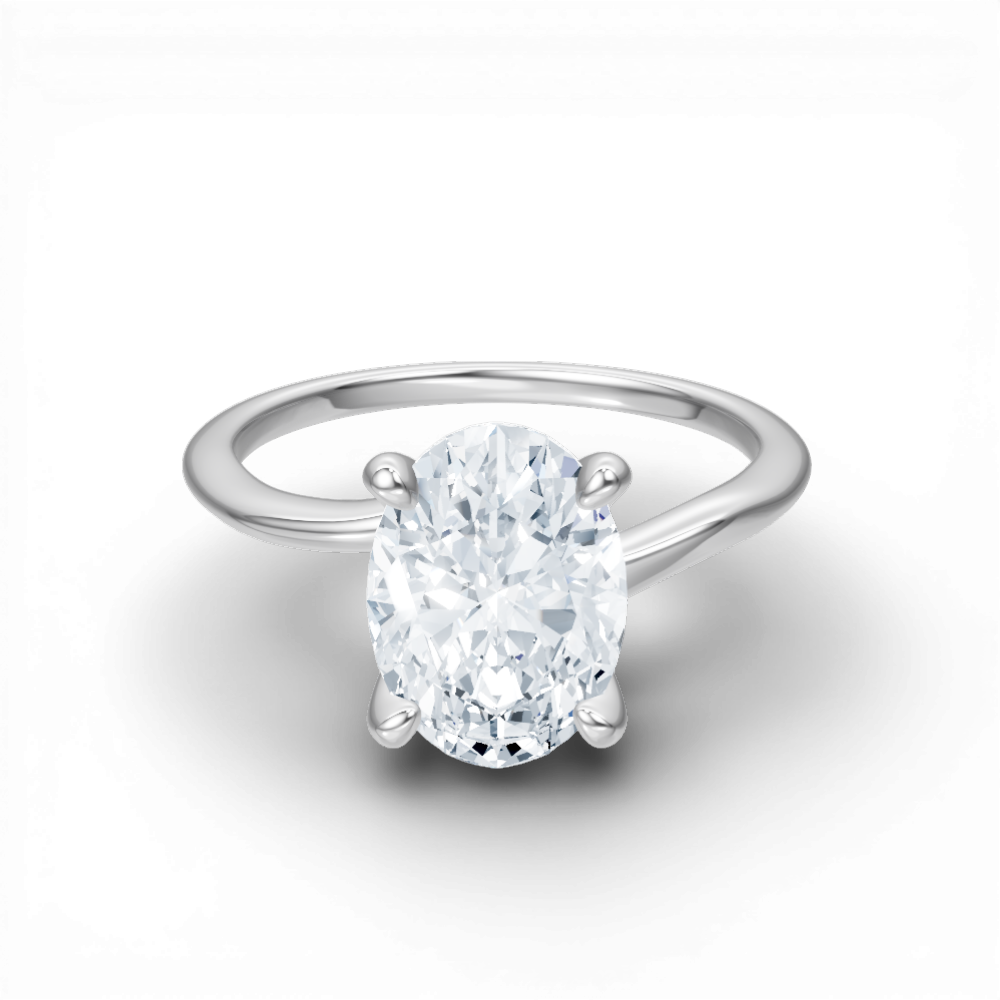 14kt white gold/18kt white gold/platinum/oval/top sku 1OZ1035