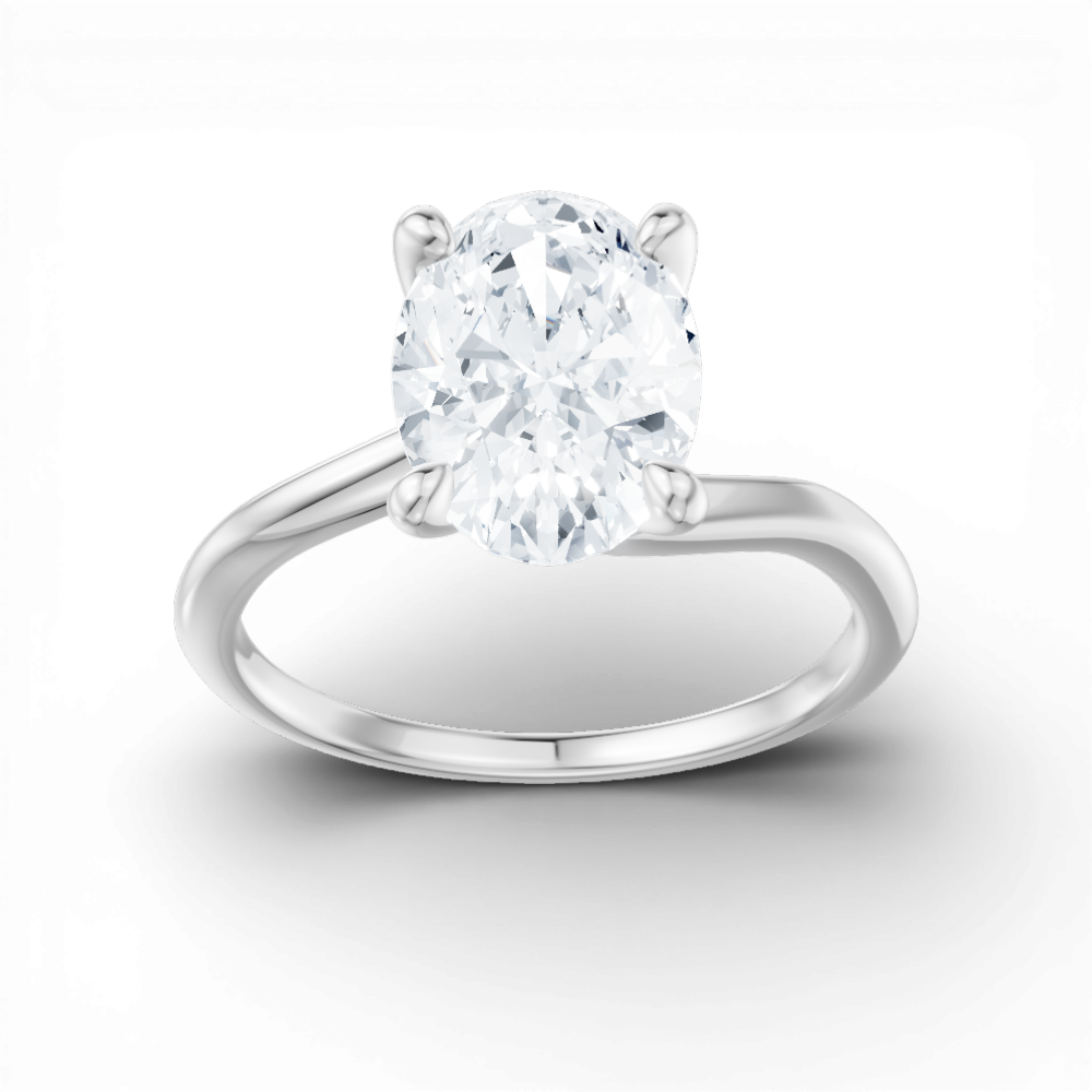 14kt white gold/18kt white gold/platinum/oval/measurements