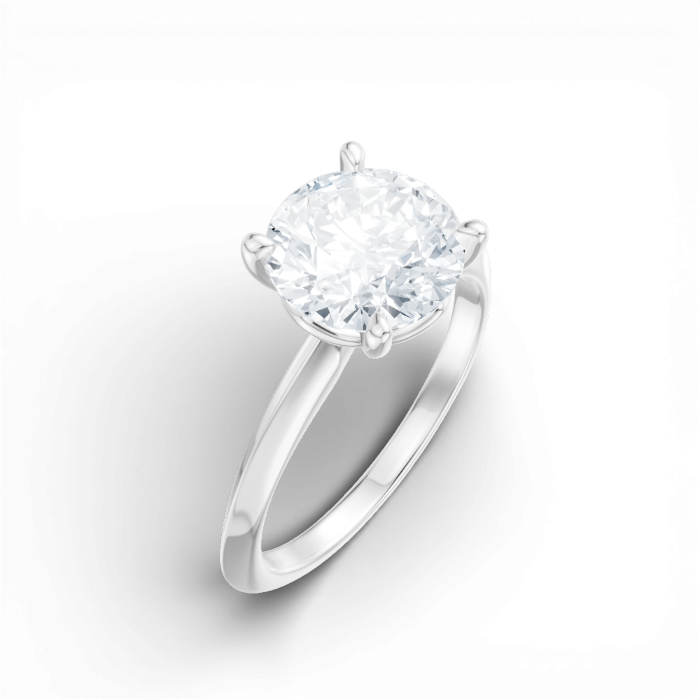 14kt white gold/18kt white gold/platinum/round/perspective