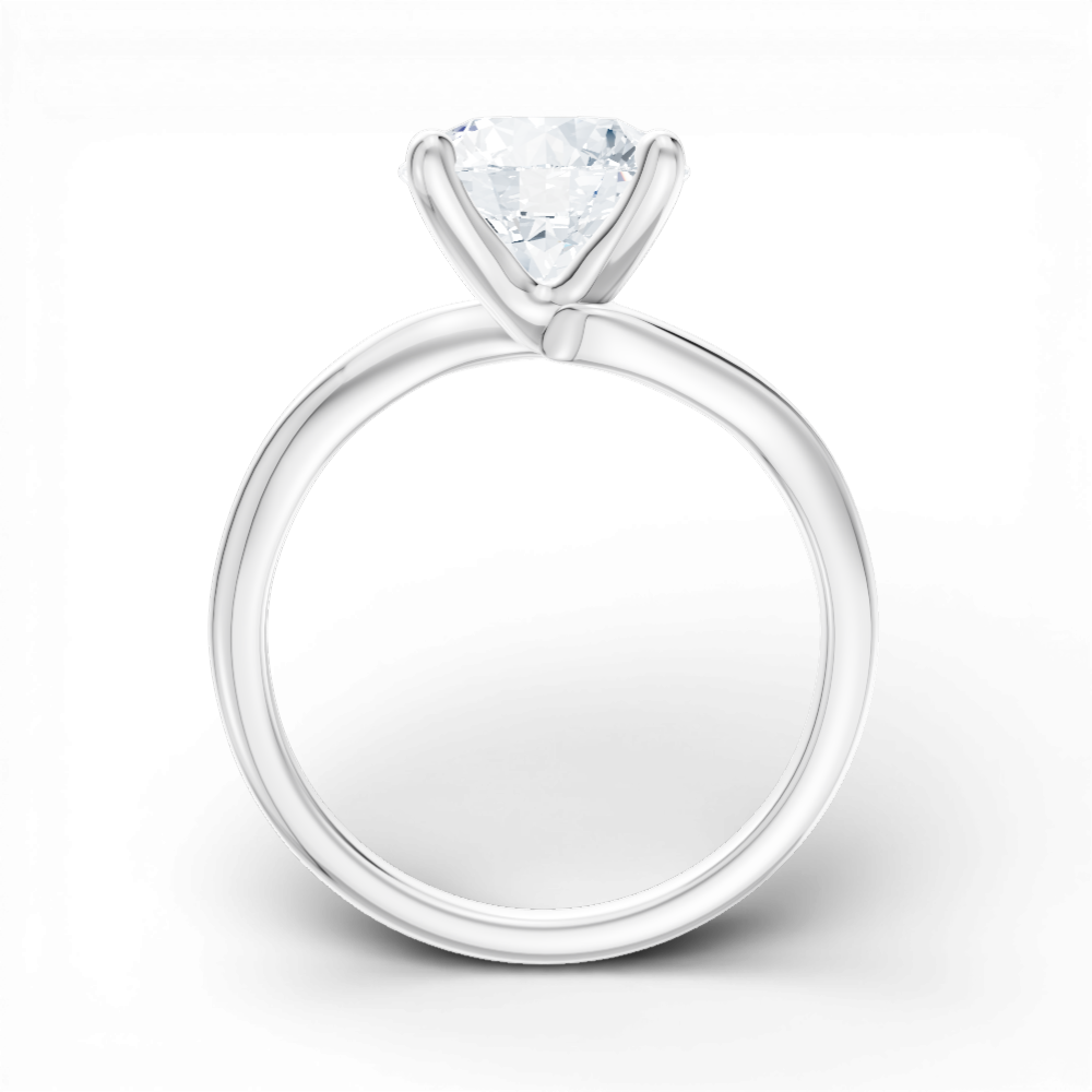 14kt white gold/18kt white gold/platinum/round/front