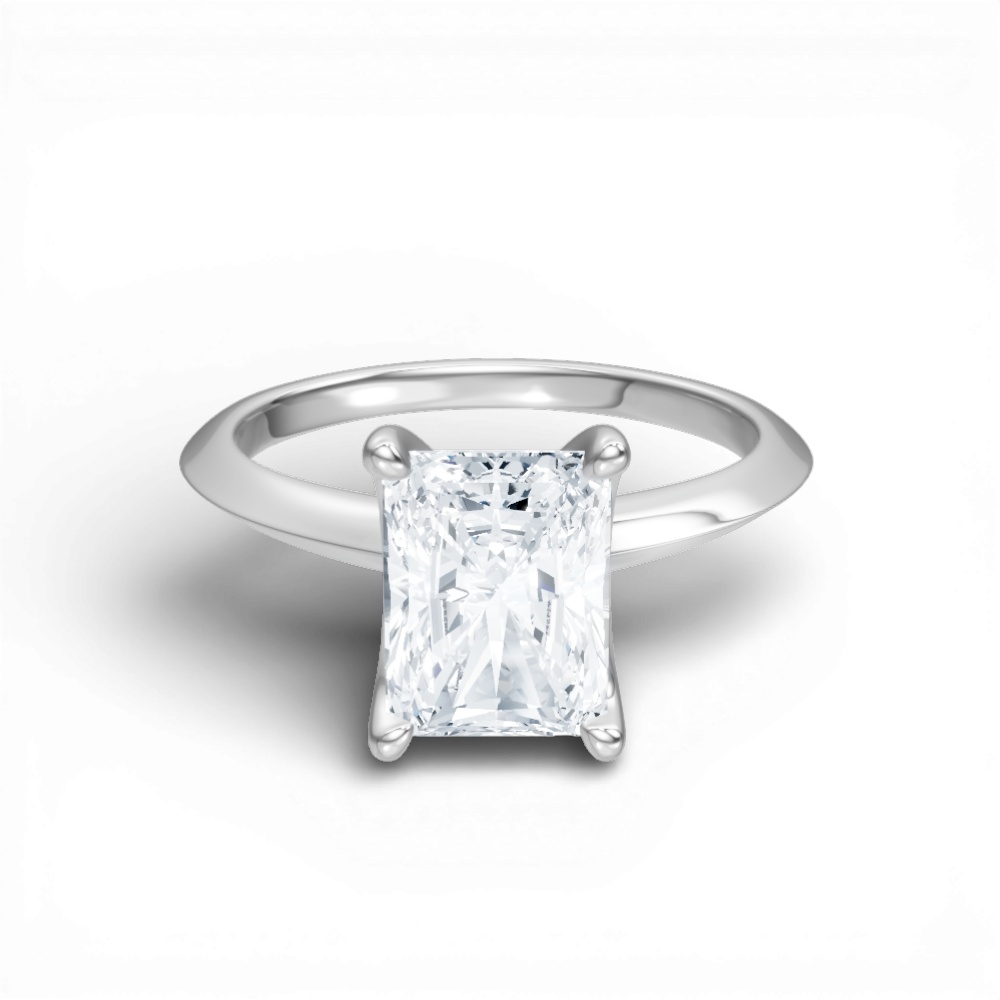 14kt white gold/18kt white gold/platinum/pear/radiant