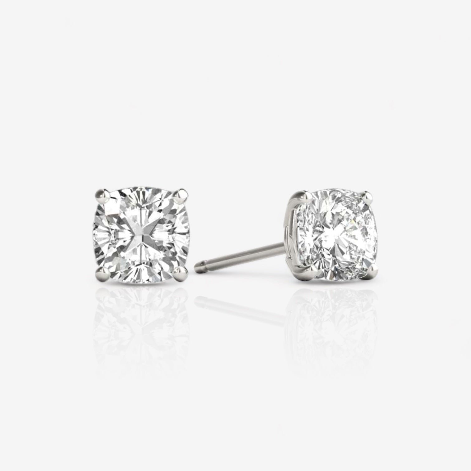 14kt white gold/18kt white gold/platinum/push-back/screw-back/jumbo-back/top