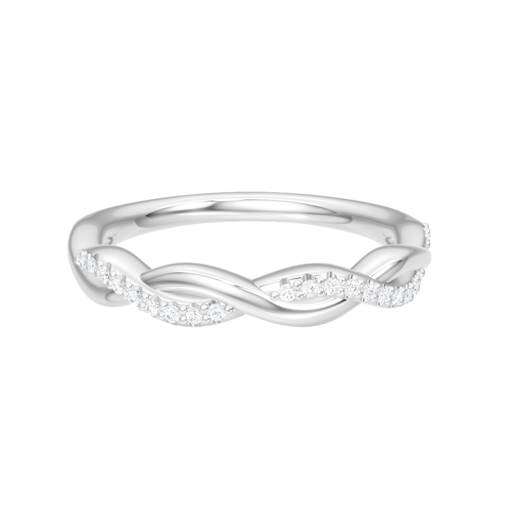 14kt white gold/18kt white gold/platinum/top