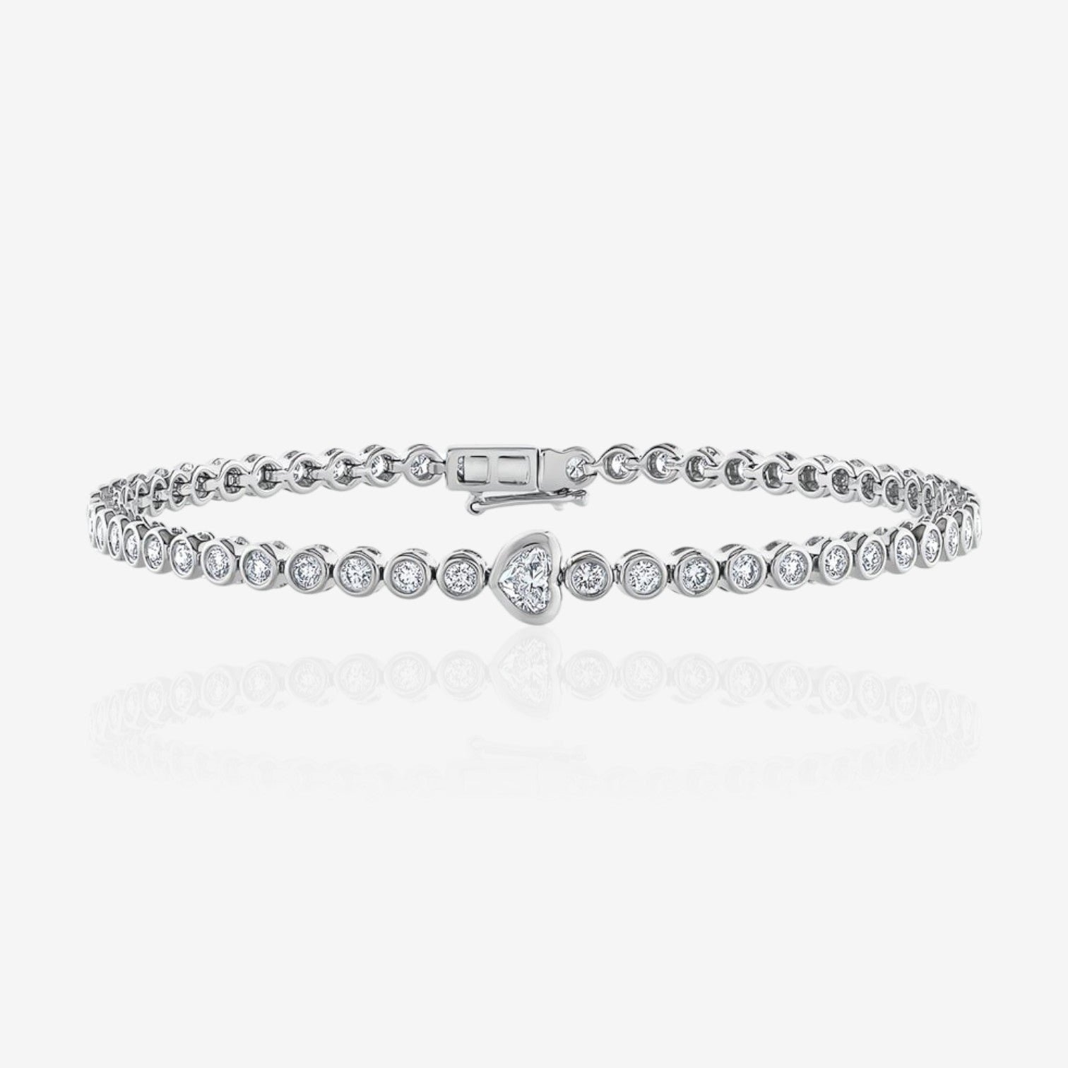 14kt white gold/1.50 ctw/top