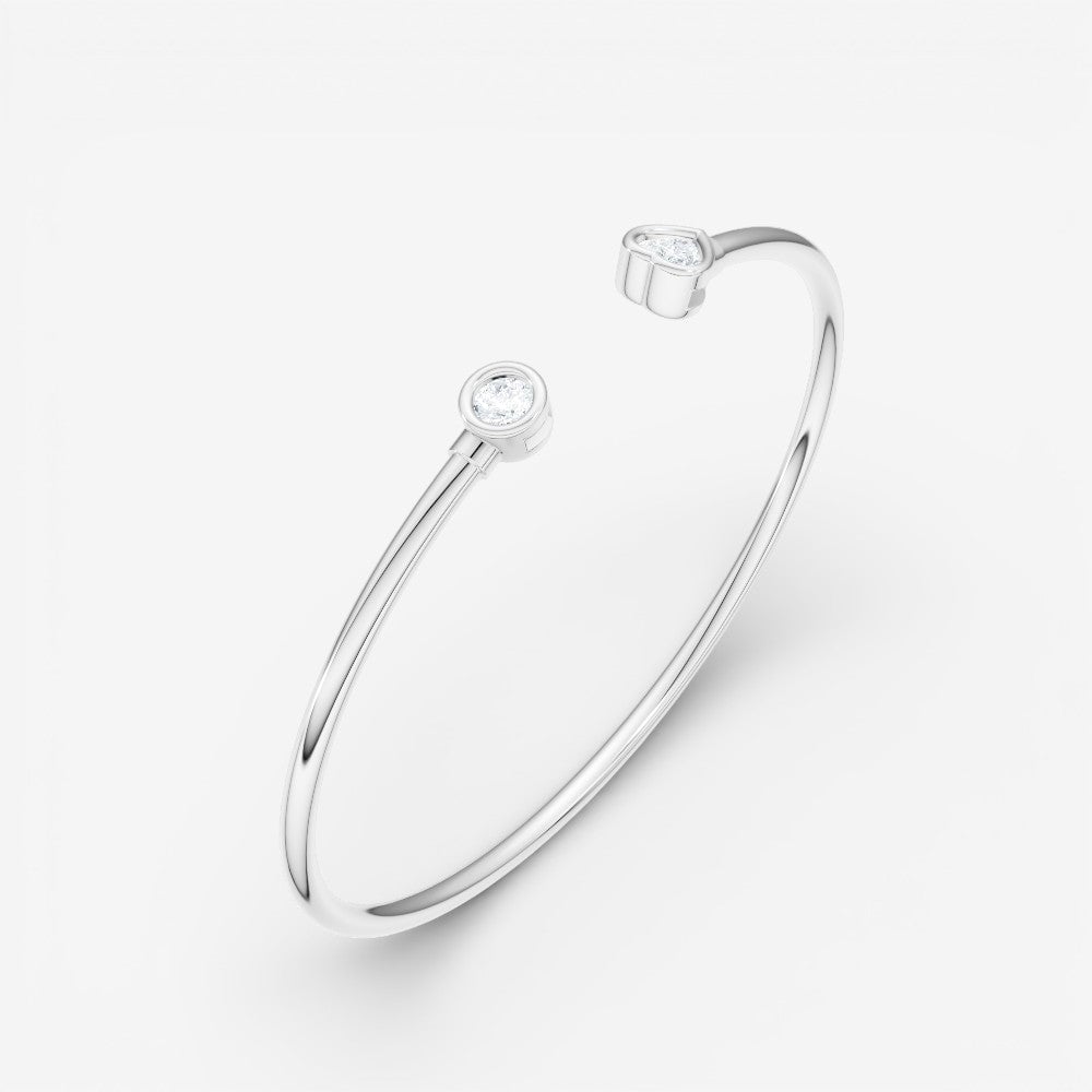 14kt white gold/18kt white gold/0.80/front