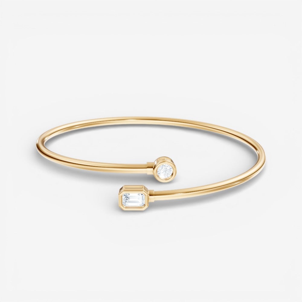 14kt yellow gold/18kt yellow gold/1.00/top