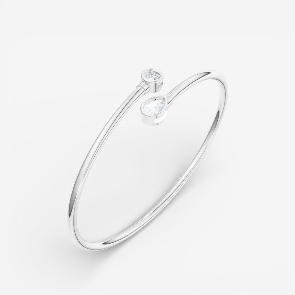 14kt white gold/18kt white gold/0.85/front