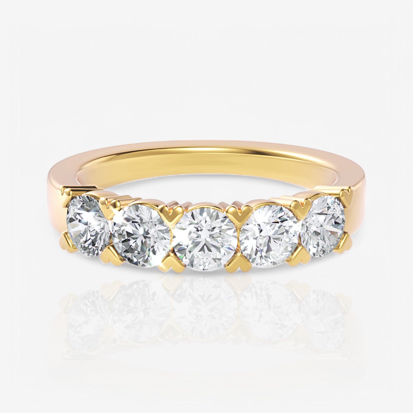 18kt yellow gold/0.50/top