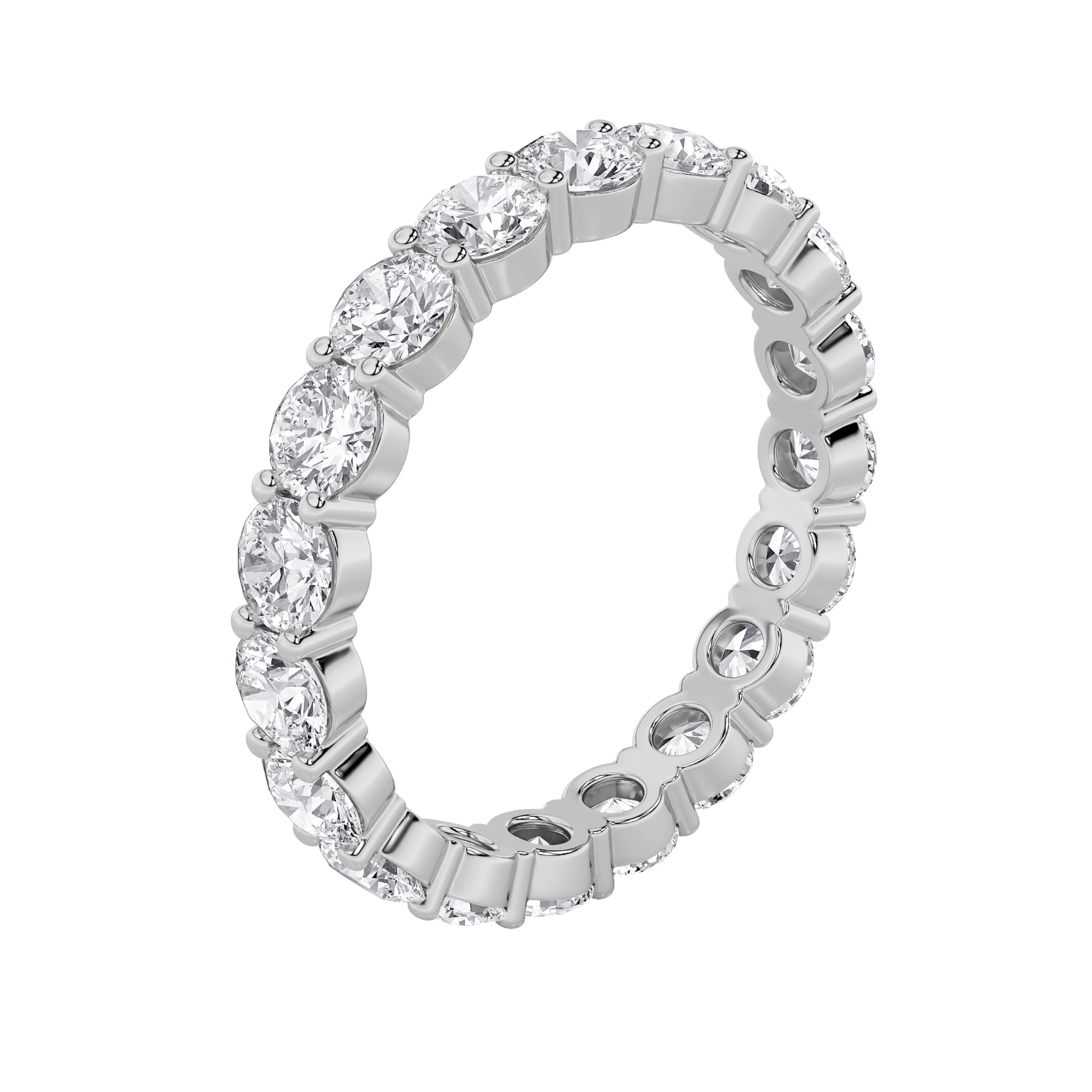 14kt white gold/2.00/5/6/7/8/9/front
