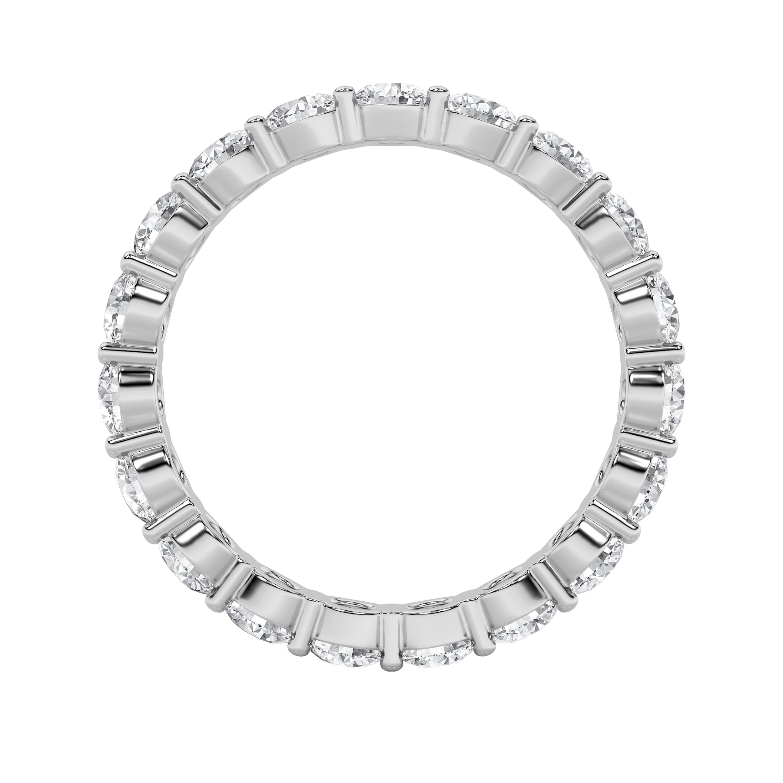 14kt white gold/2.00/5/6/7/8/9/side