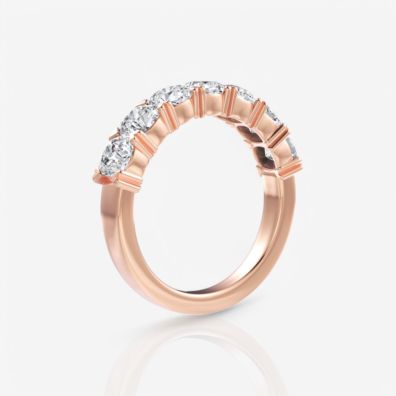 18kt rose gold/1.50/side