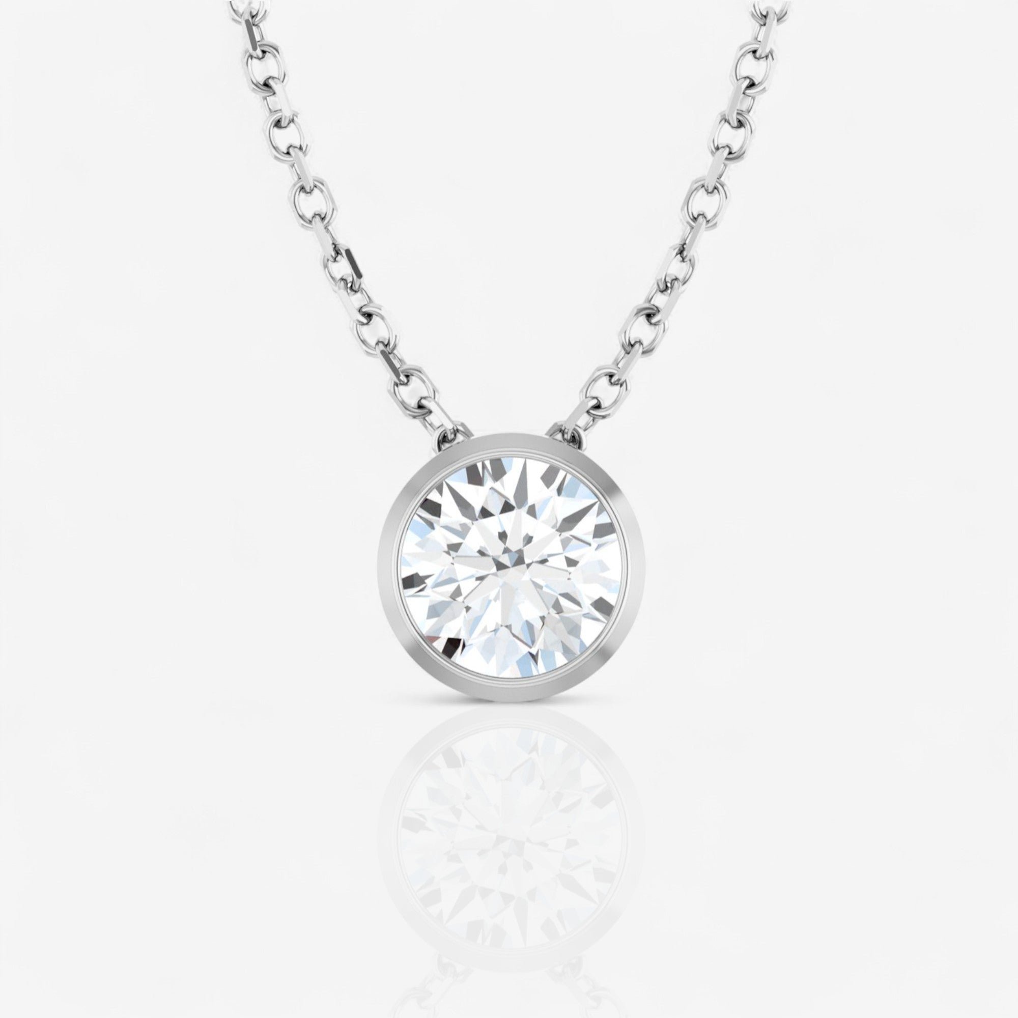 14kt white gold/18kt white gold/platinum/top