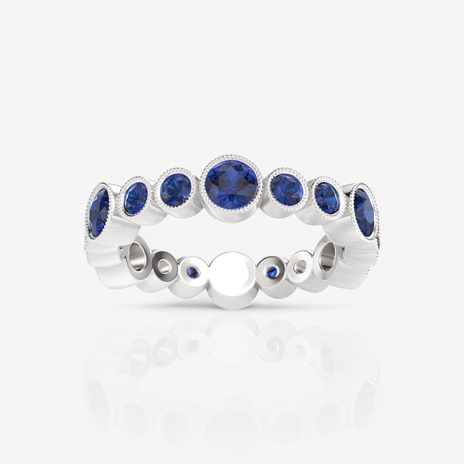 14kt white gold/18kt white gold/platinum/1.35/top
