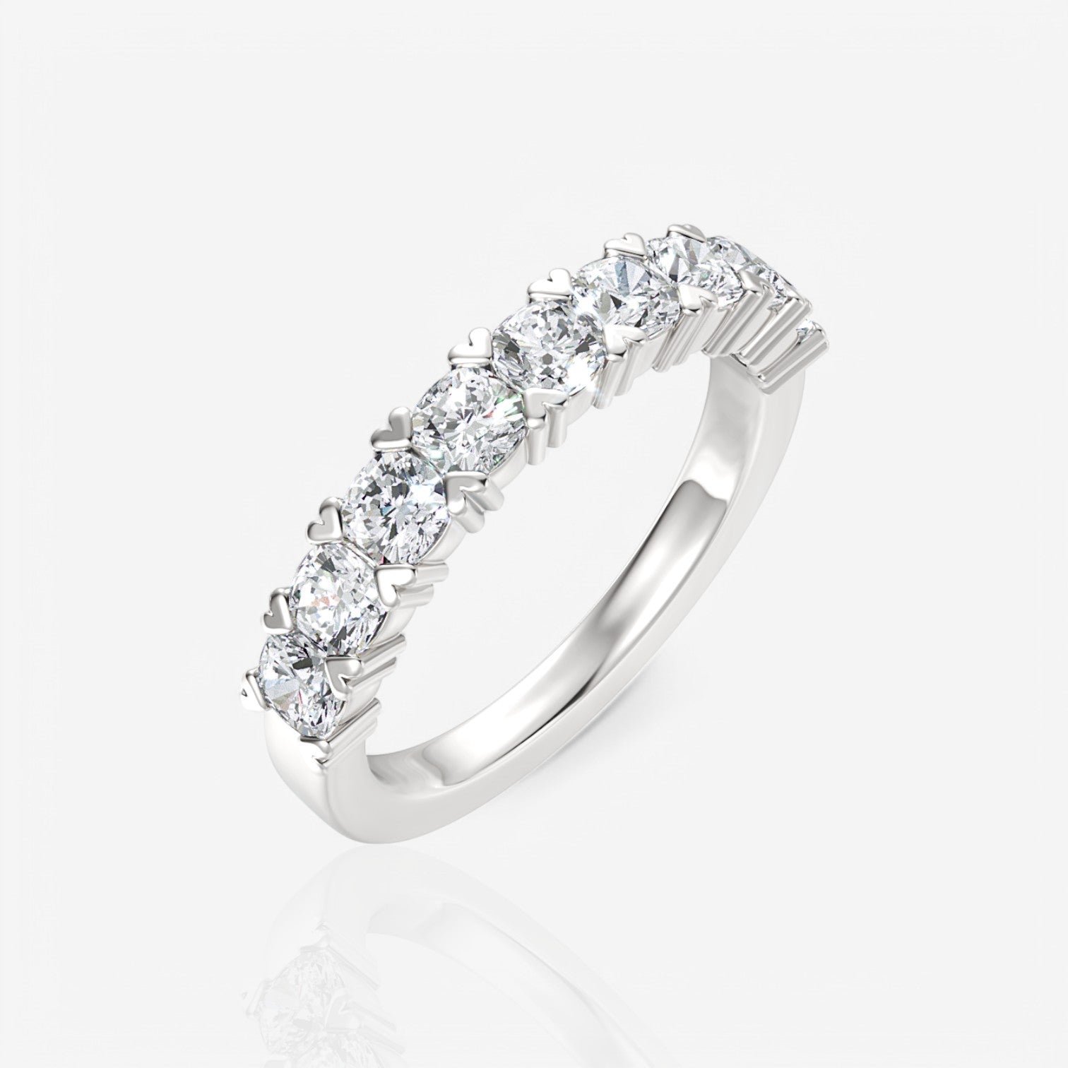 14kt white gold/18kt white gold/platinum/0.75/front