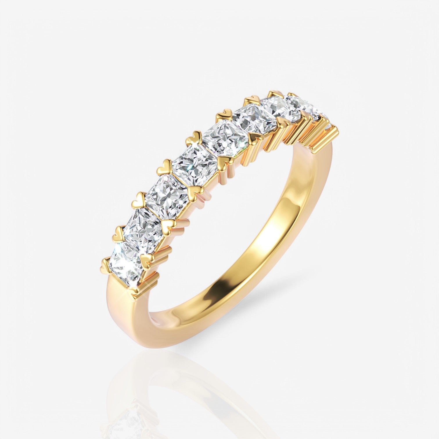 18kt yellow gold/1.00/front