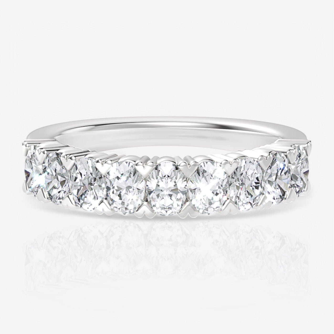14kt white gold/18kt white gold/platinum/0.50/top