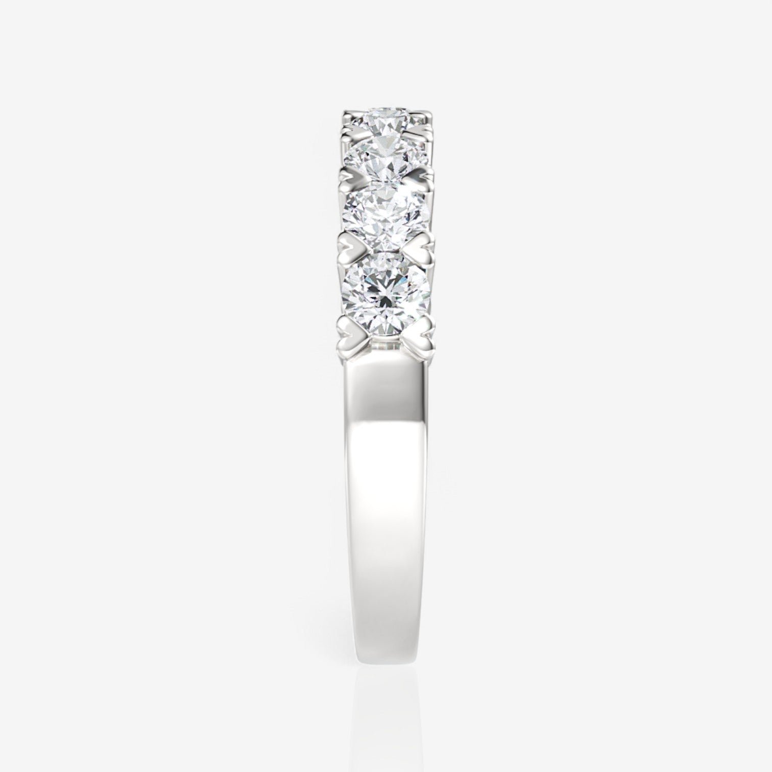 14kt white gold/18kt white gold/platinum/0.75/perspective