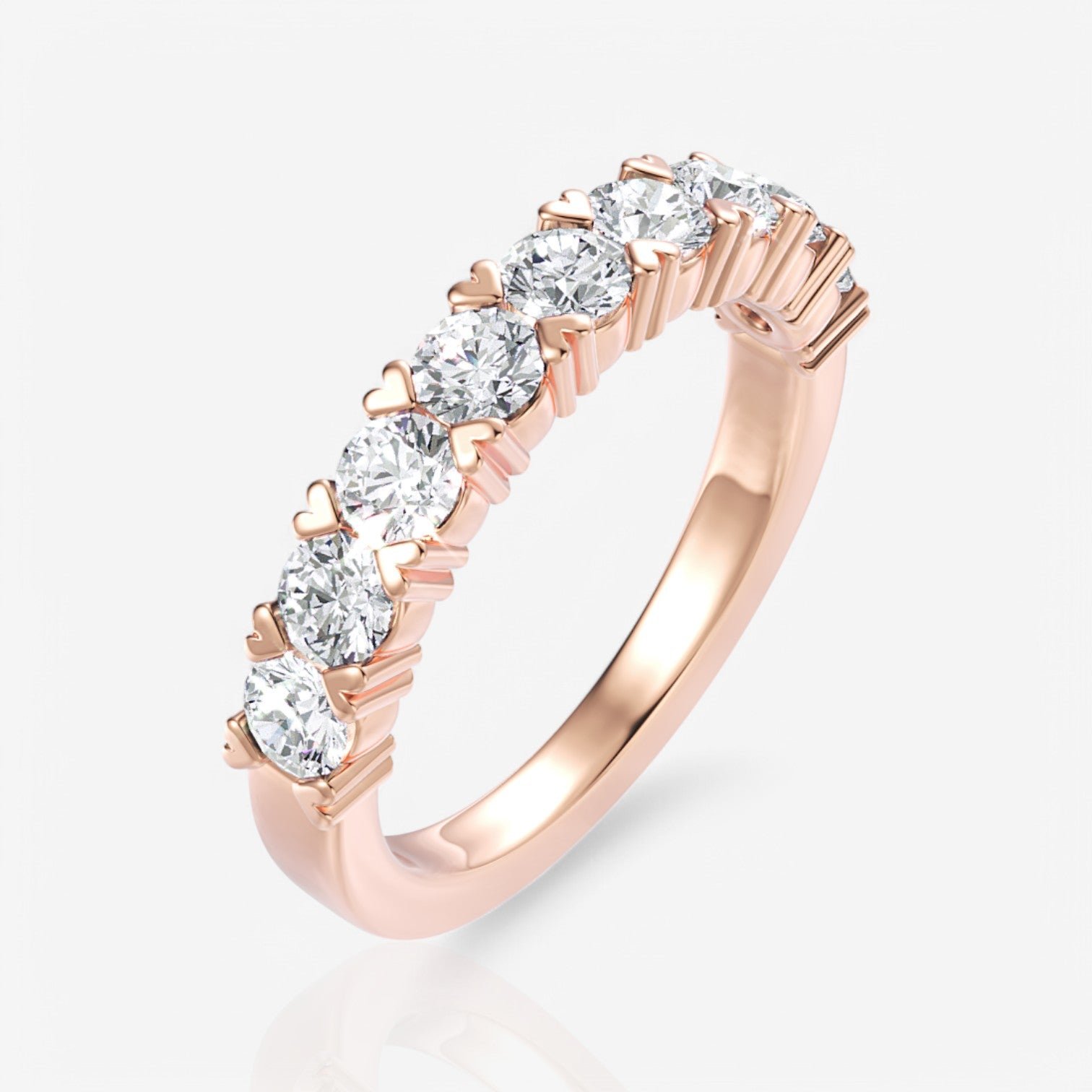 18kt rose gold/0.50/front