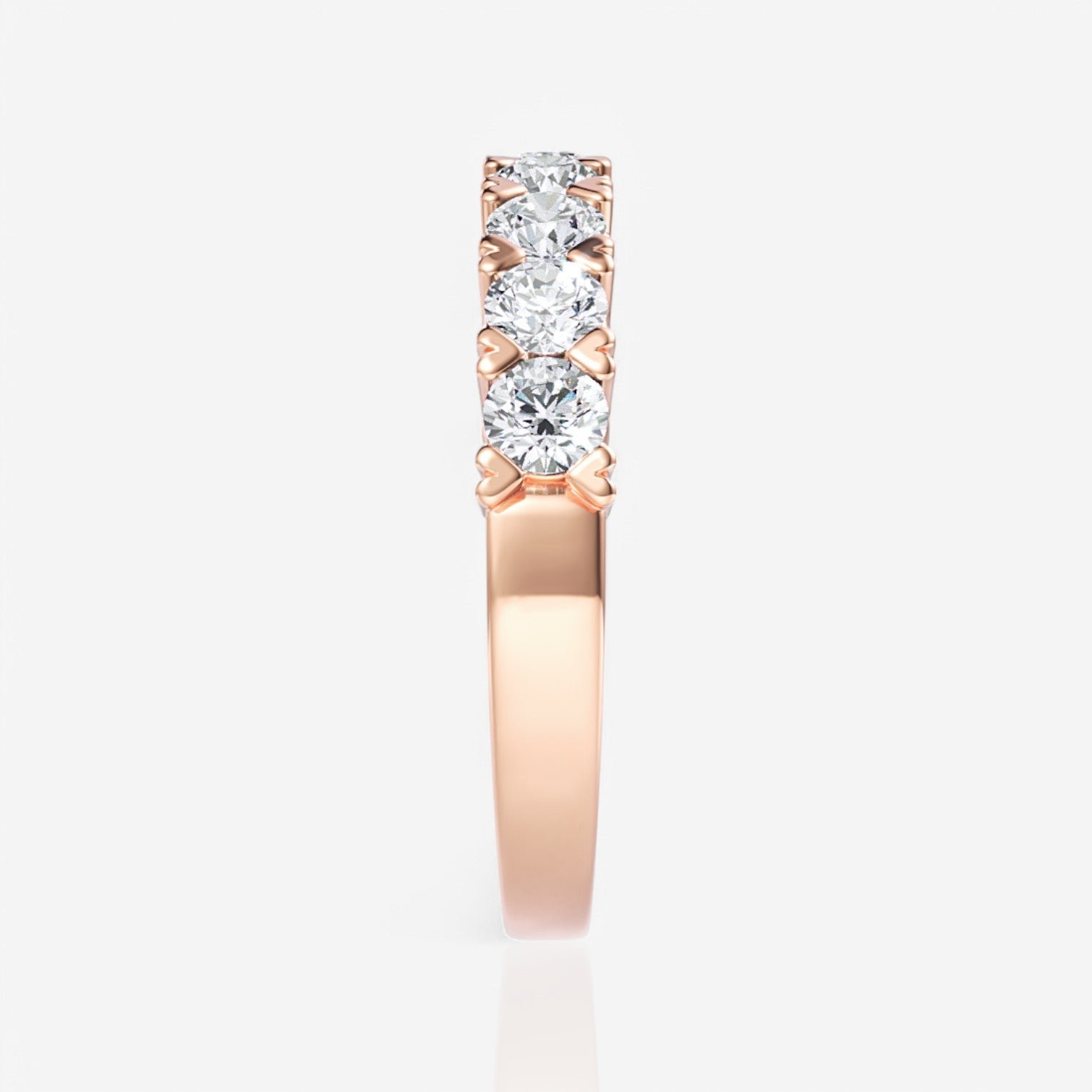 18kt rose gold/0.75/perspective