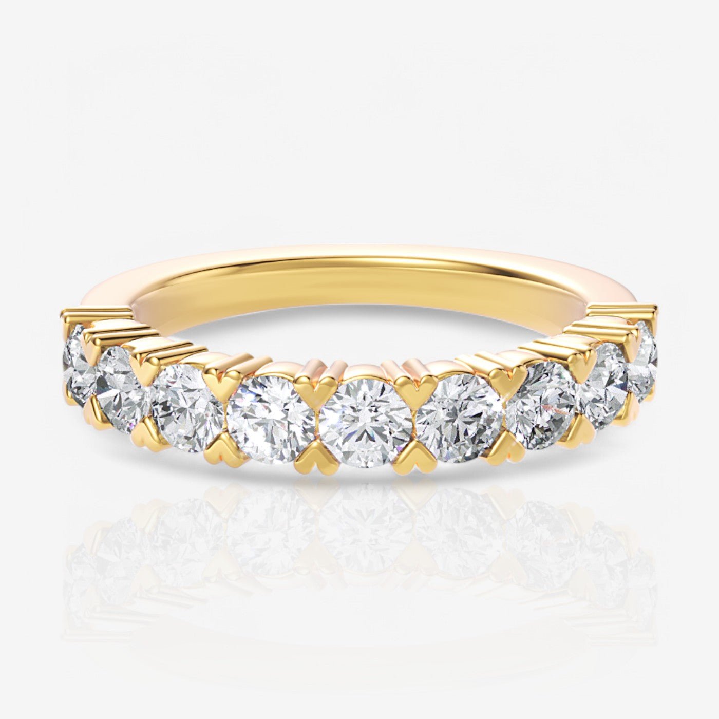 18kt yellow gold/0.75/top