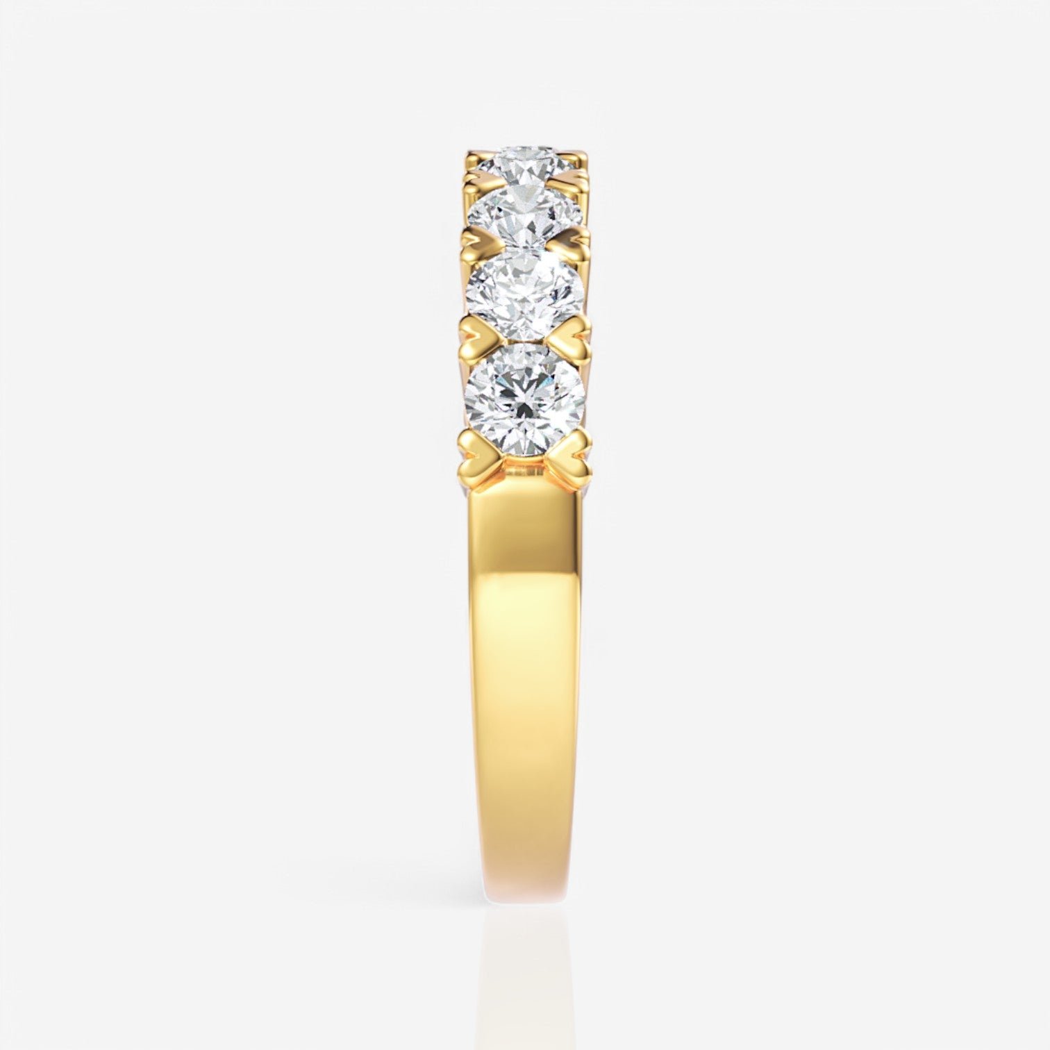 18kt yellow gold/0.50/perspective