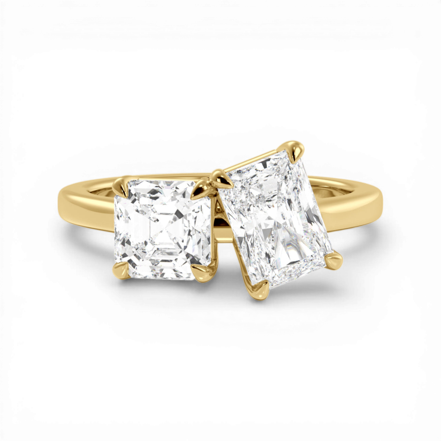 14kt yellow gold/18kt yellow gold/top