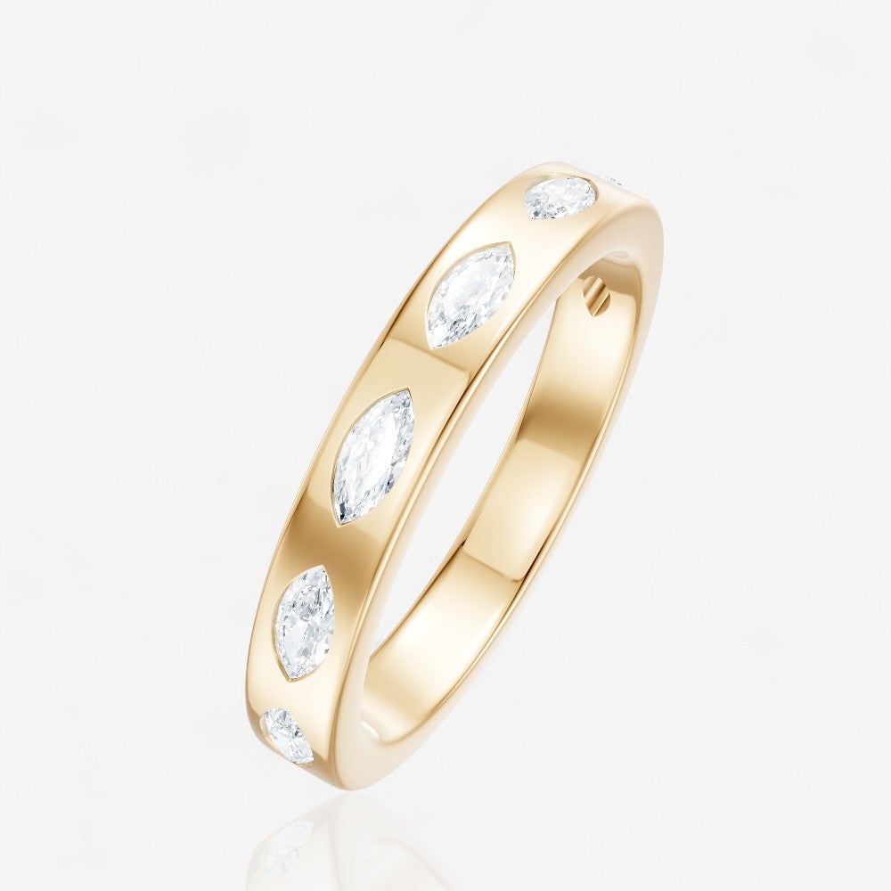 14kt yellow gold/side