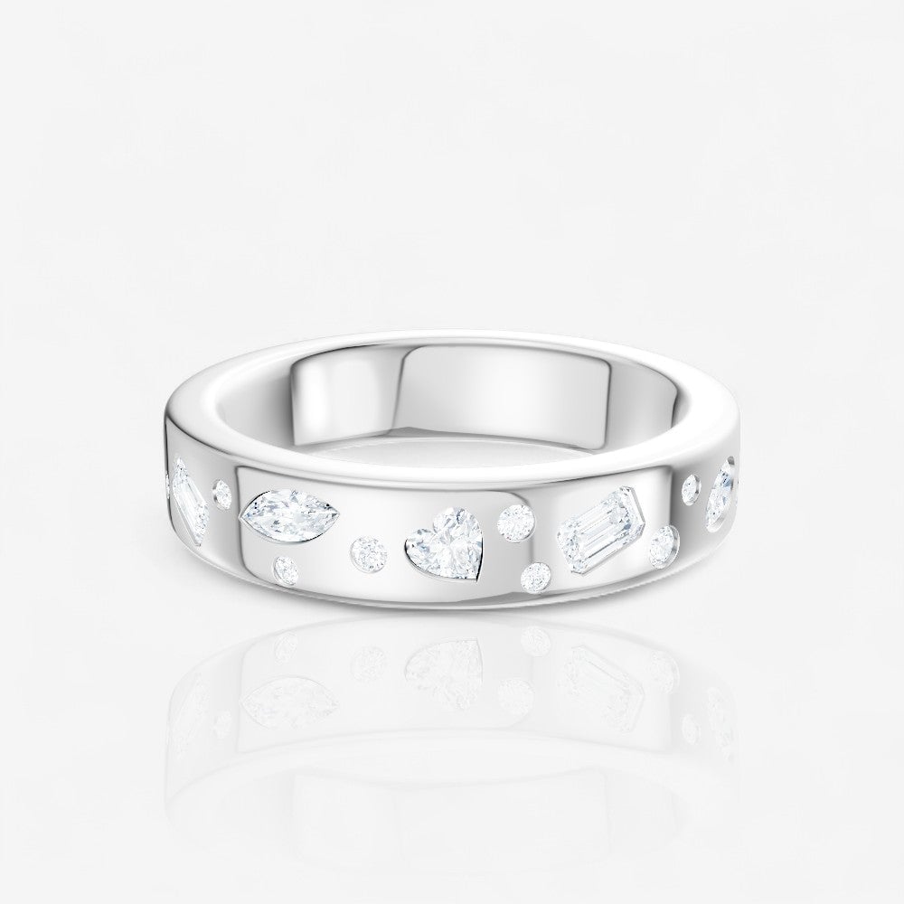 14kt white gold/top