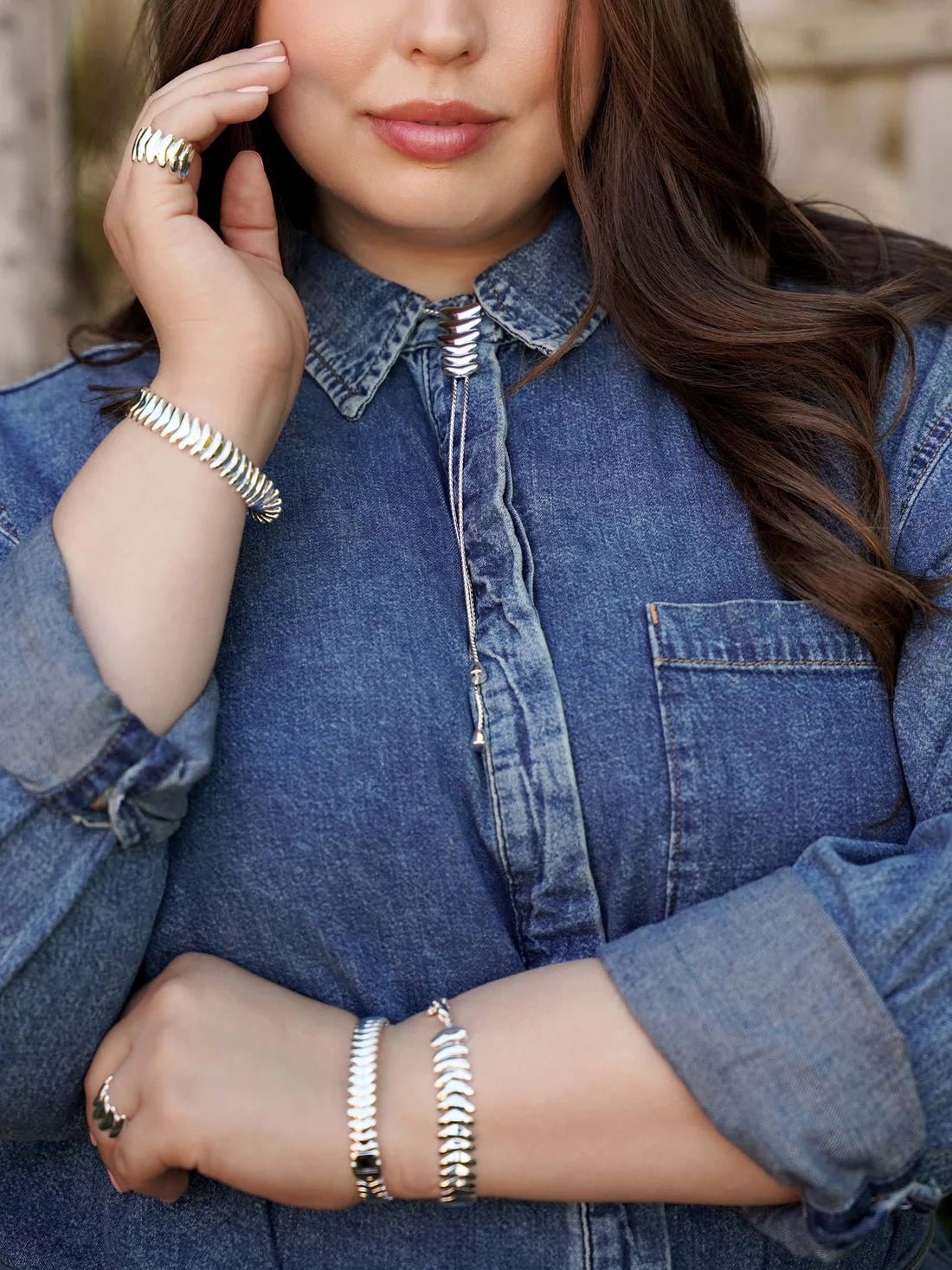 18kt Gold Plated/front