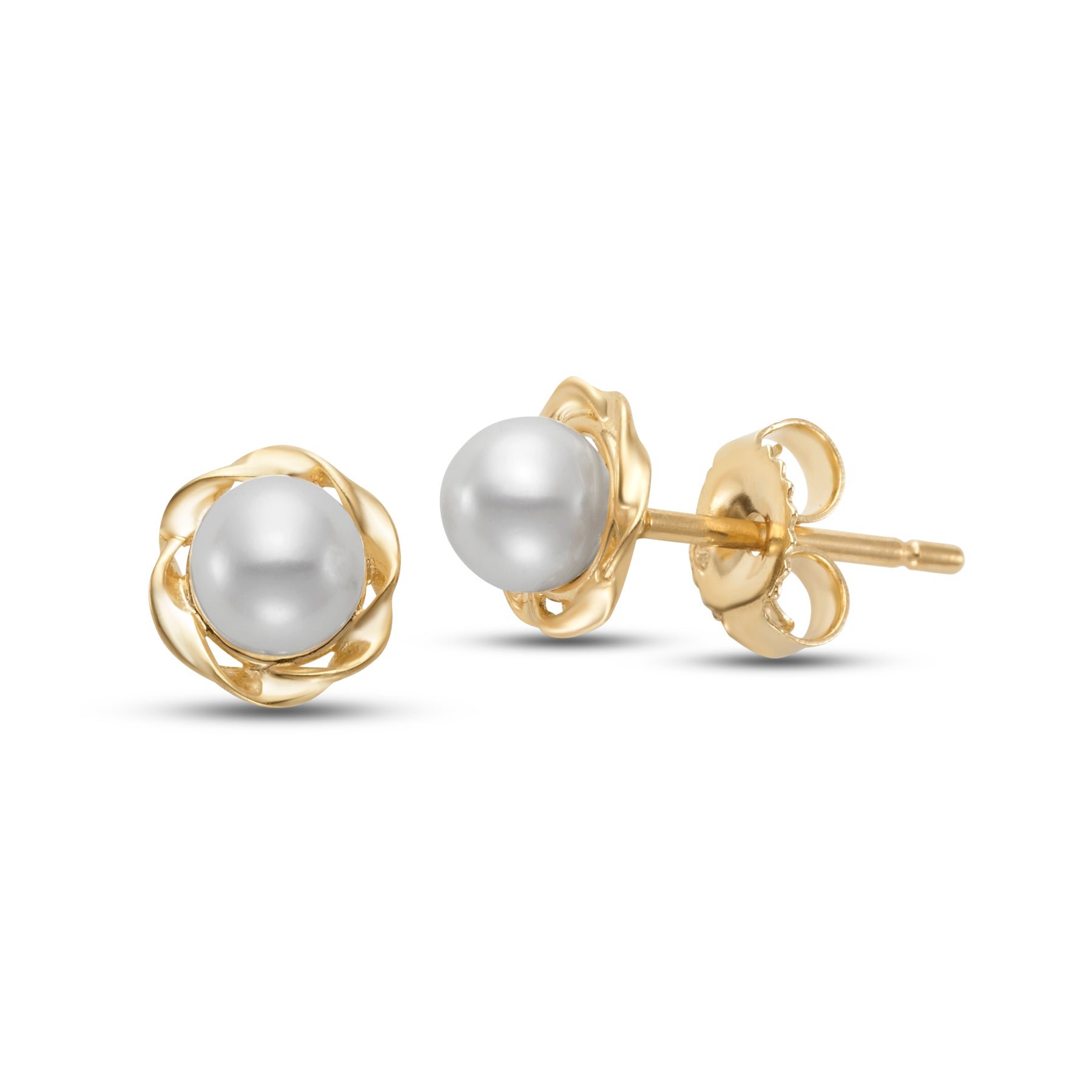 14kt yellow gold/top