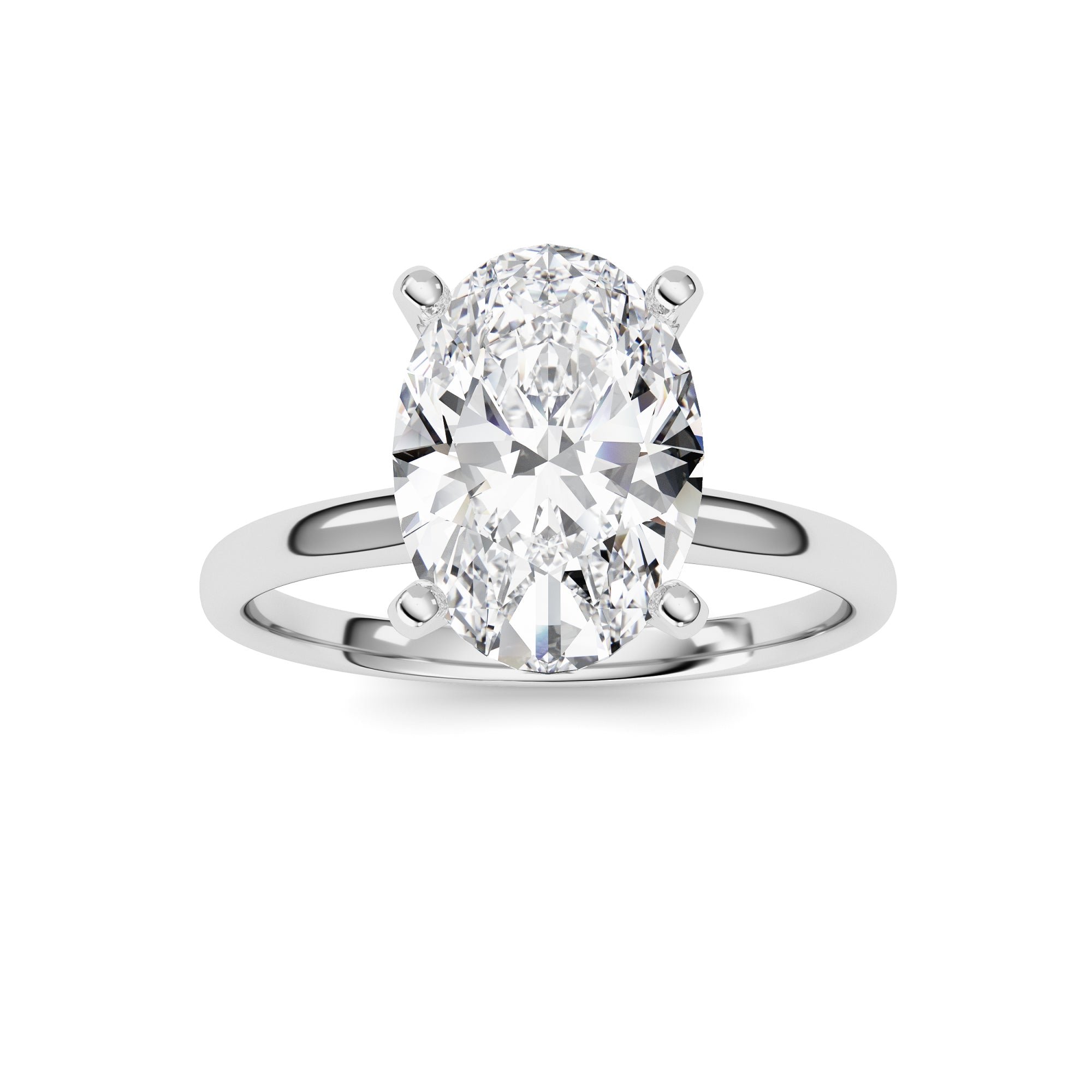 14kt white gold/1.00/top