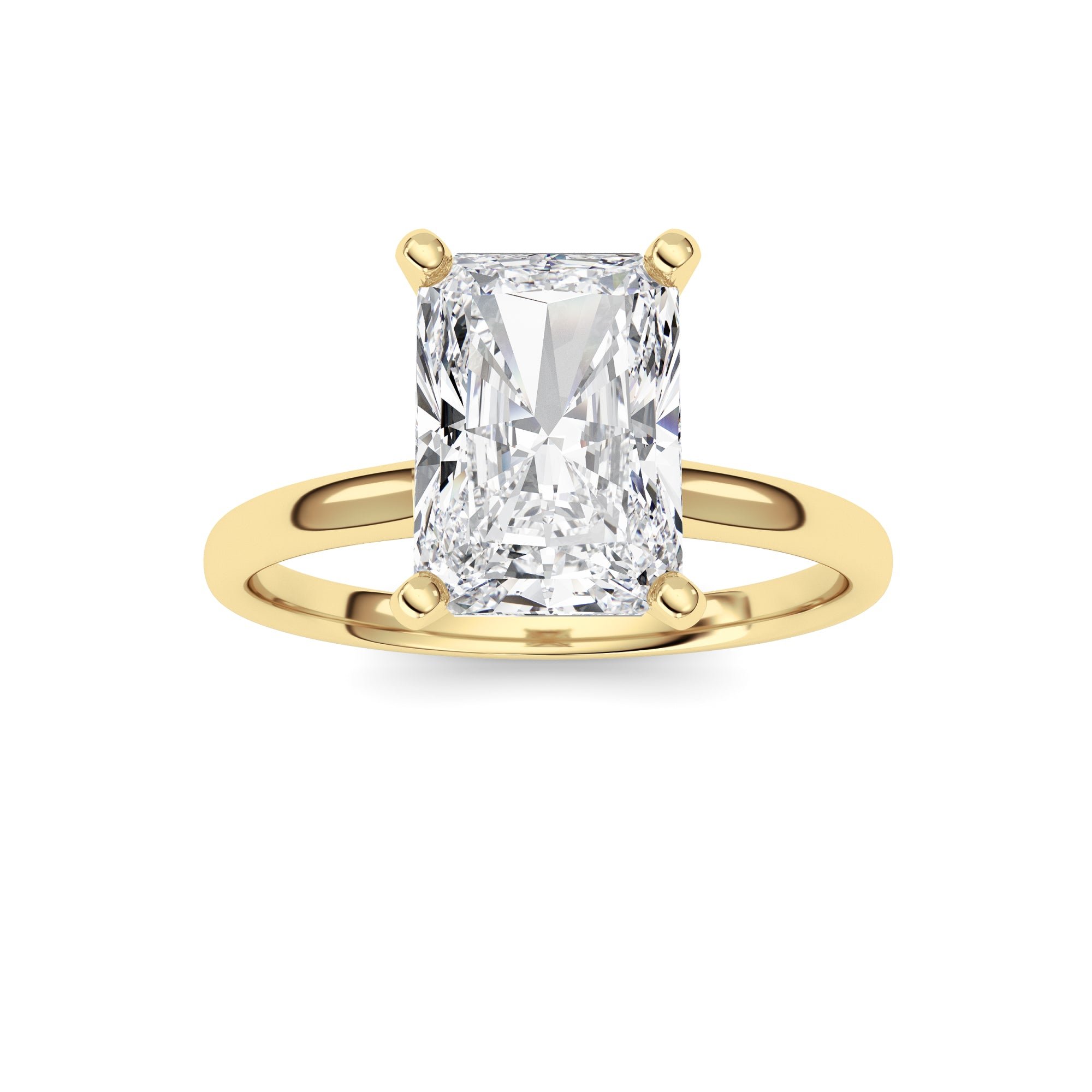 14kt yellow gold/1.00/top