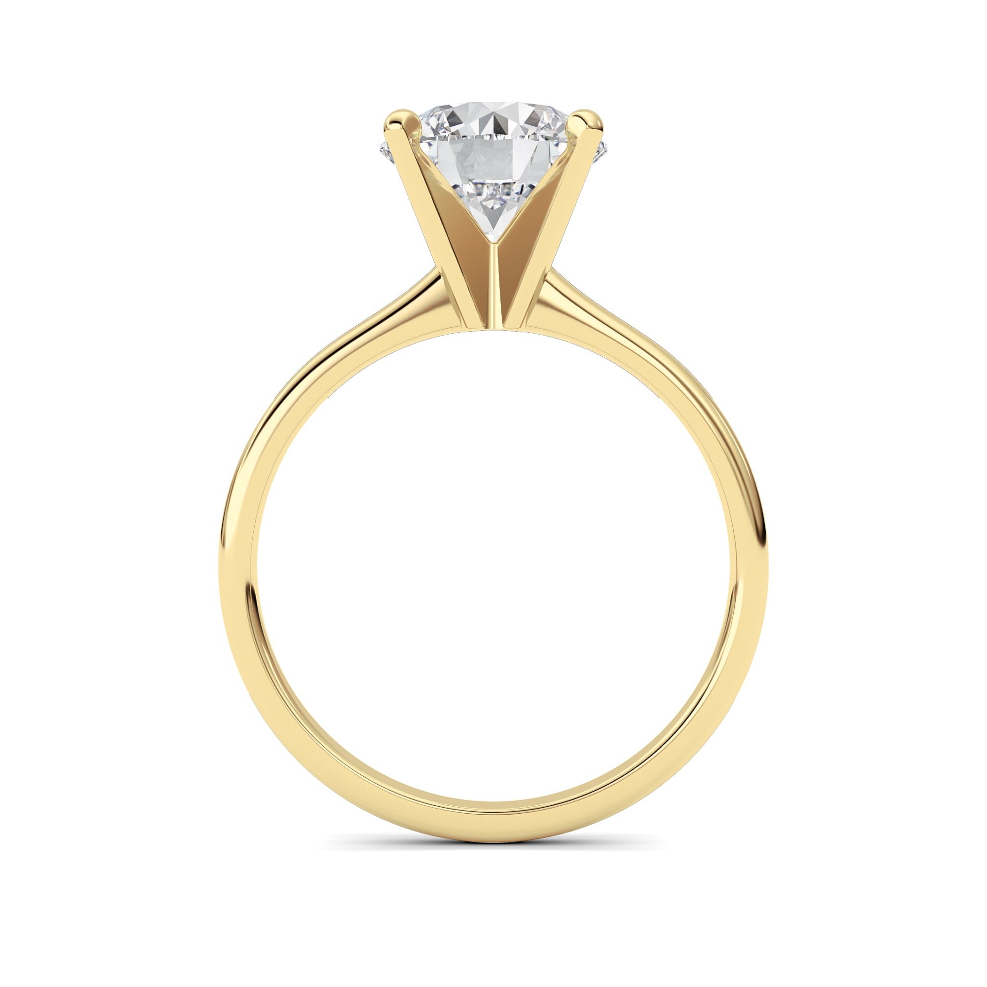 14kt yellow gold/1.00/side