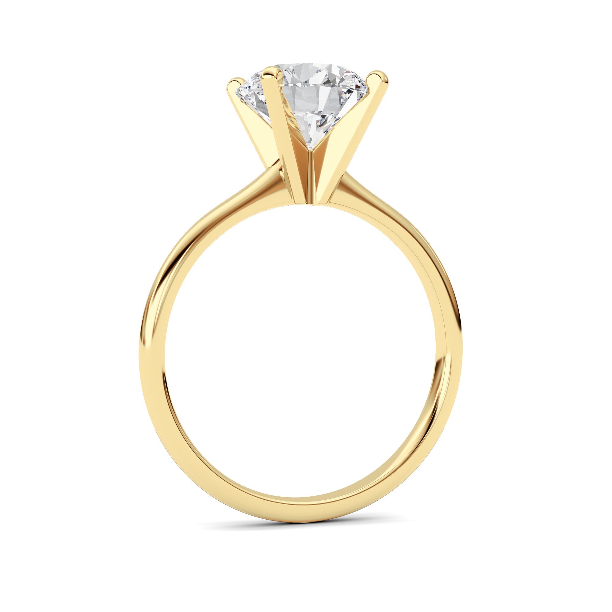 14kt yellow gold/1.00/perspective