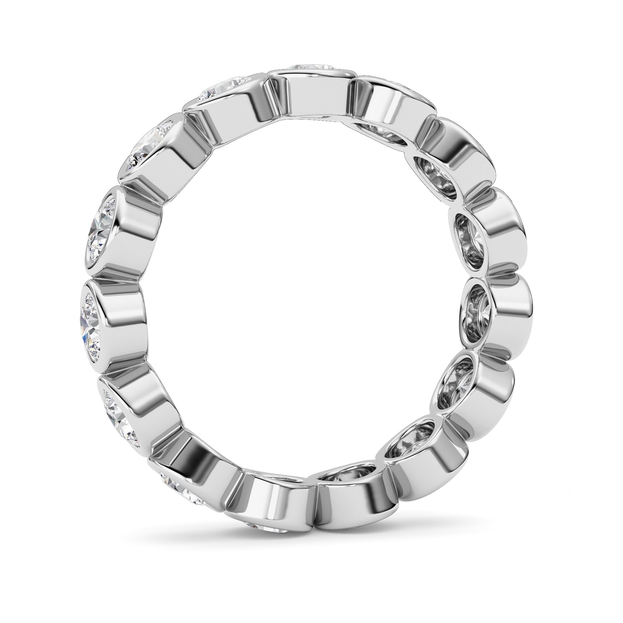 14kt white gold/1.50/5/6/7/8/9/front