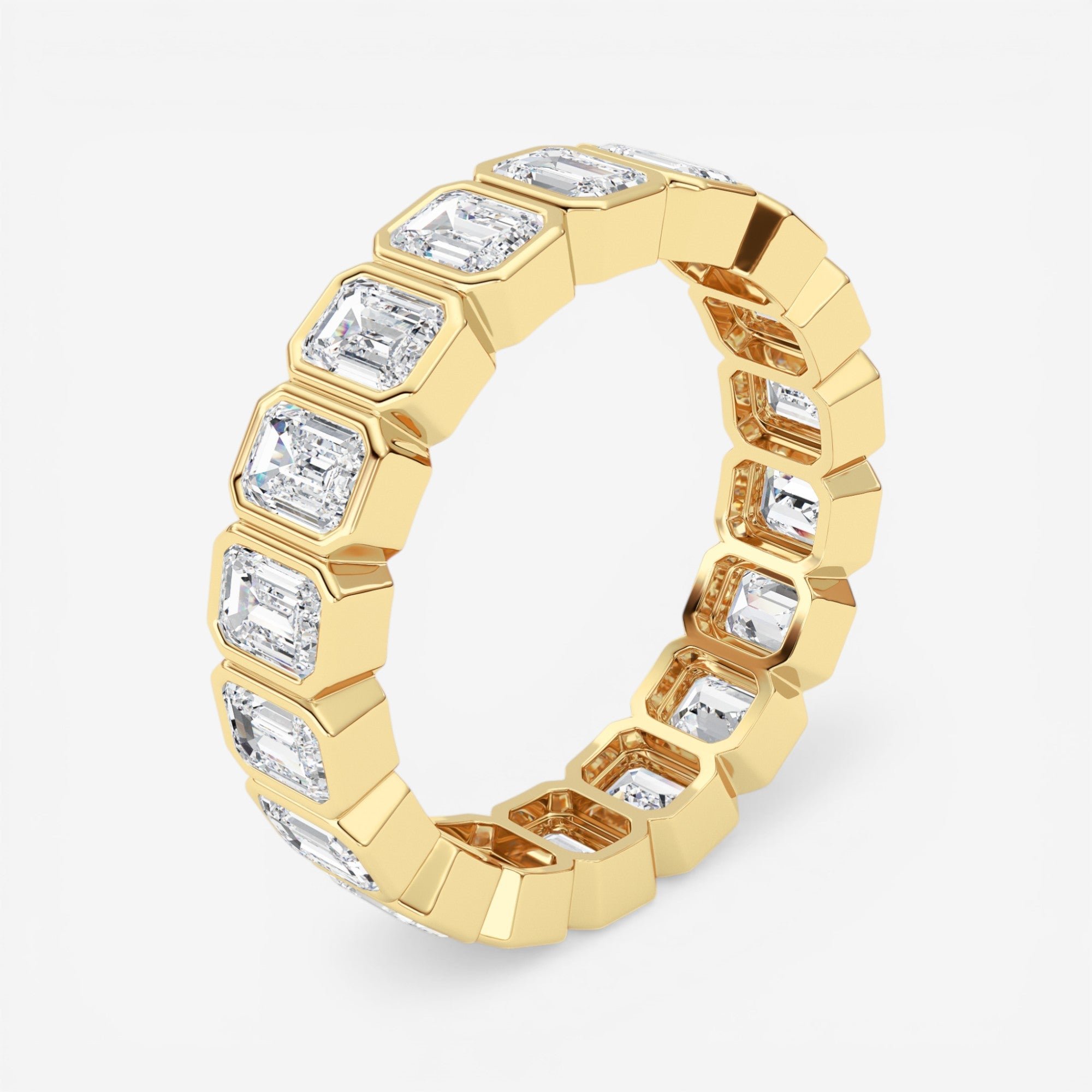 14kt yellow gold/3.00/5/6/7/8/9/front