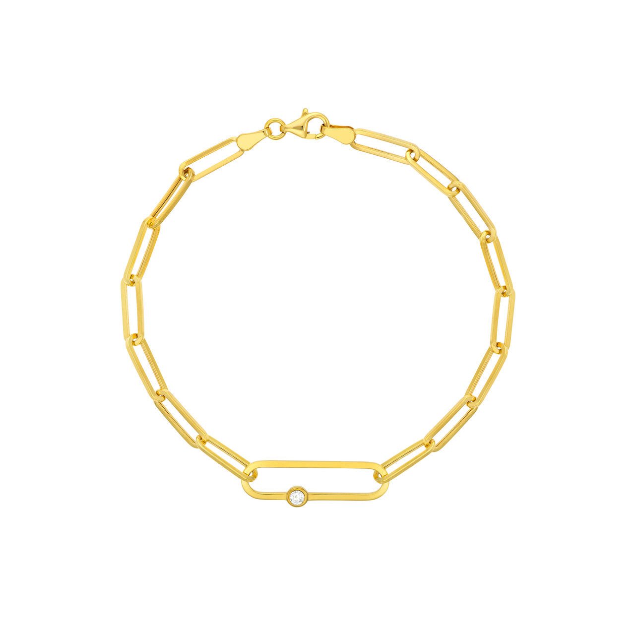 14kt yellow gold/top