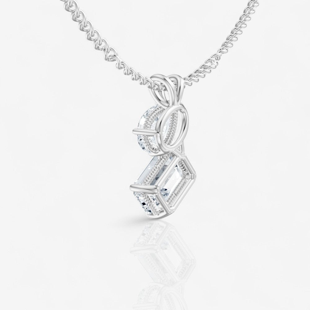 14kt white gold/18kt white gold/platinum/2.00/side