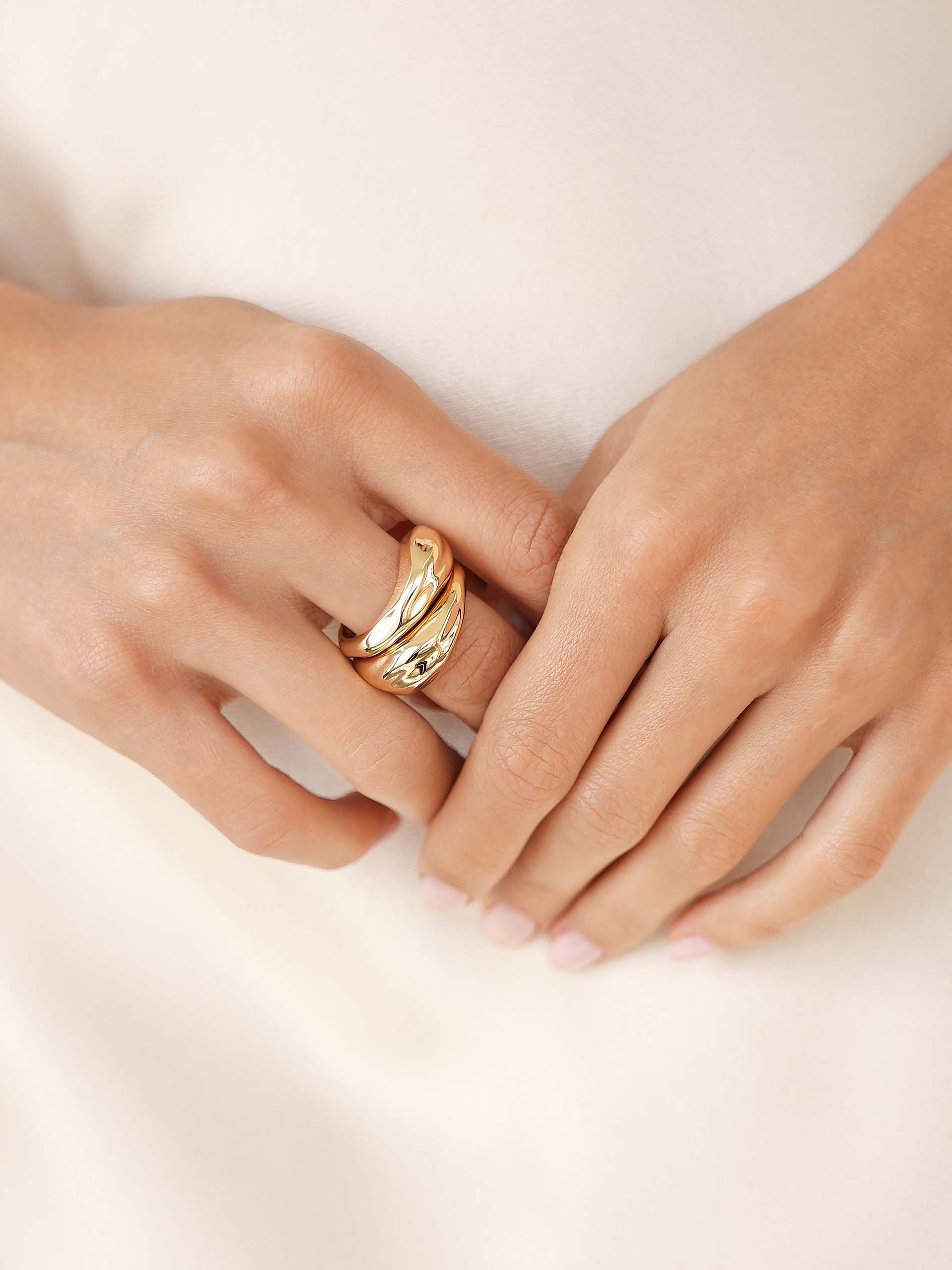 18kt Gold Plated/6/7/8/hover
