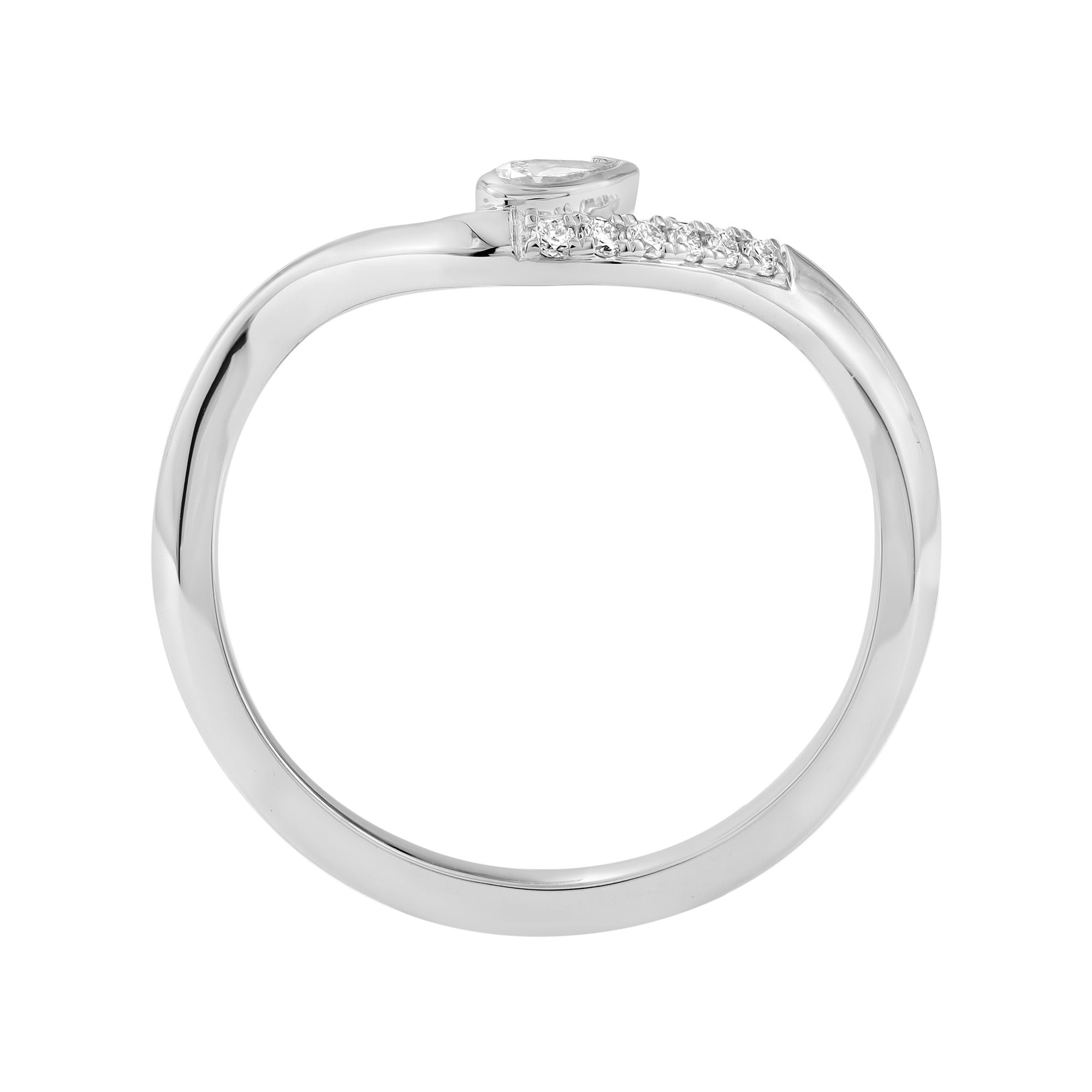 14kt white gold/7/front