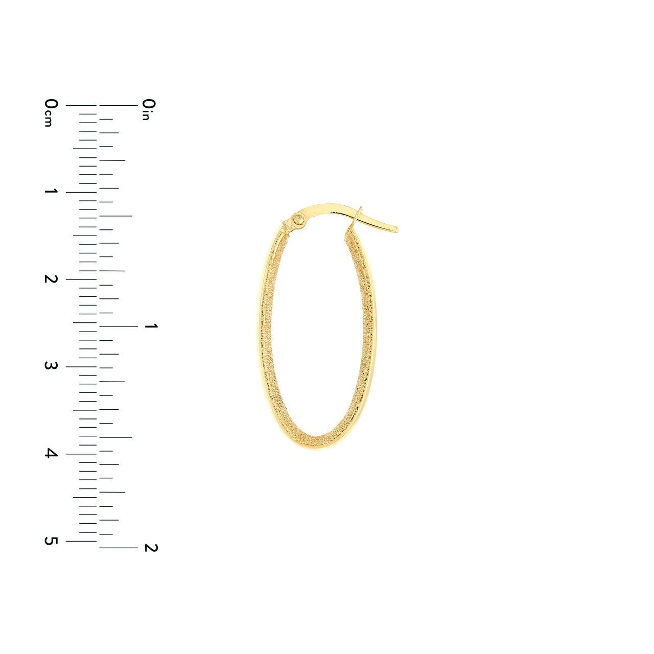 14kt yellow gold/side