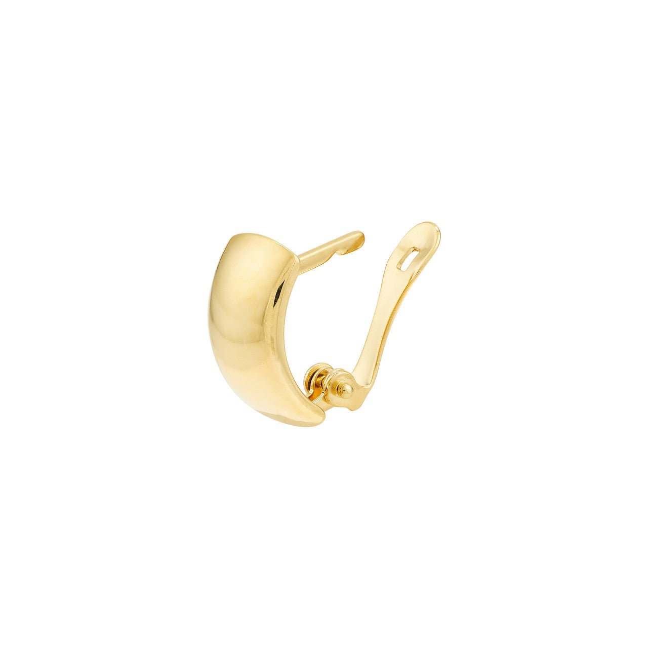 14kt yellow gold/side