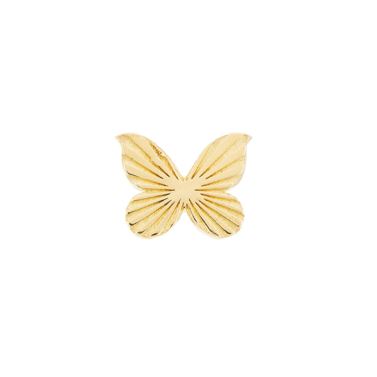 14kt yellow gold/side