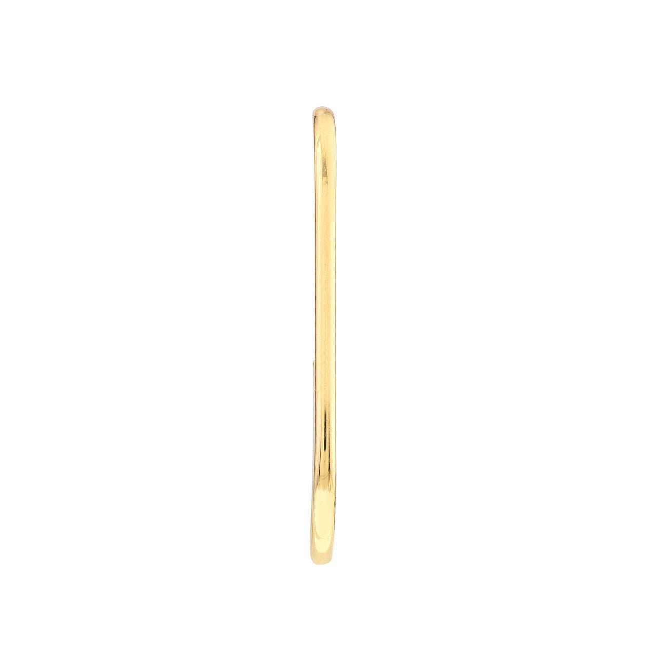 14kt yellow gold/side