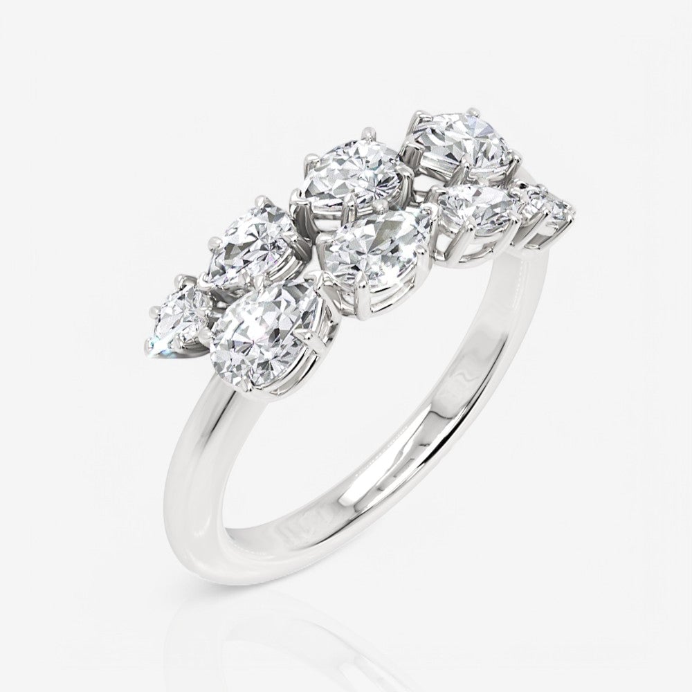 14kt white gold/18kt white gold/platinum/1.00/front