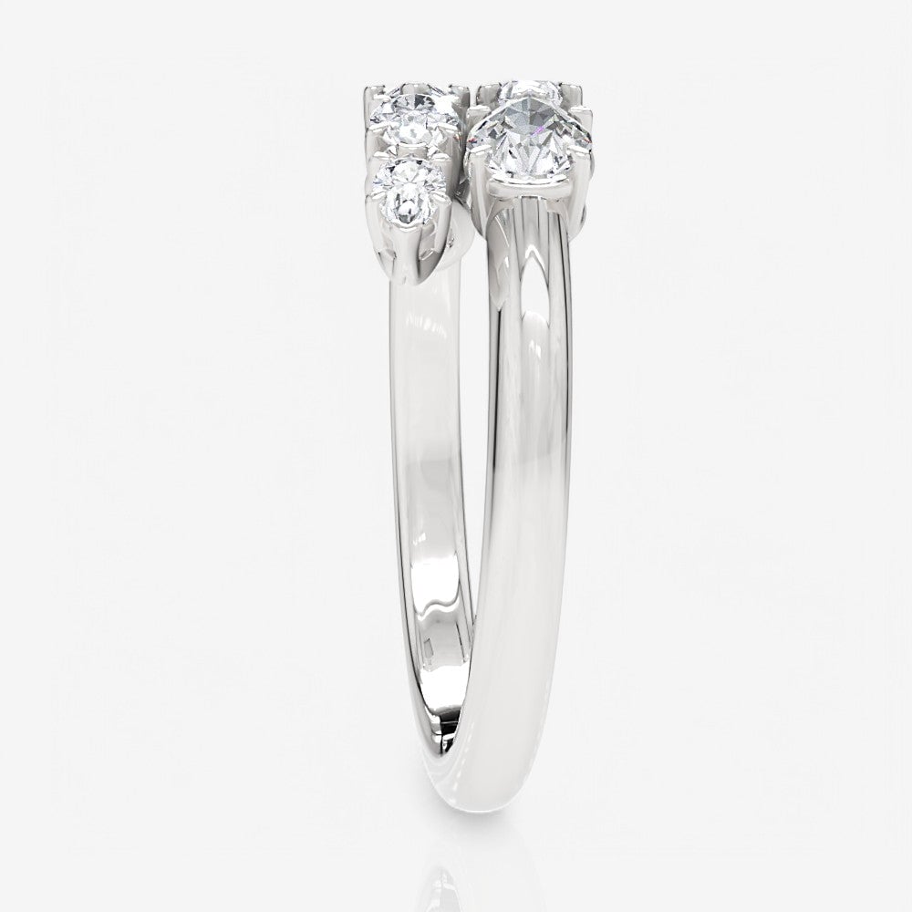 14kt white gold/18kt white gold/platinum/1.00/perspective