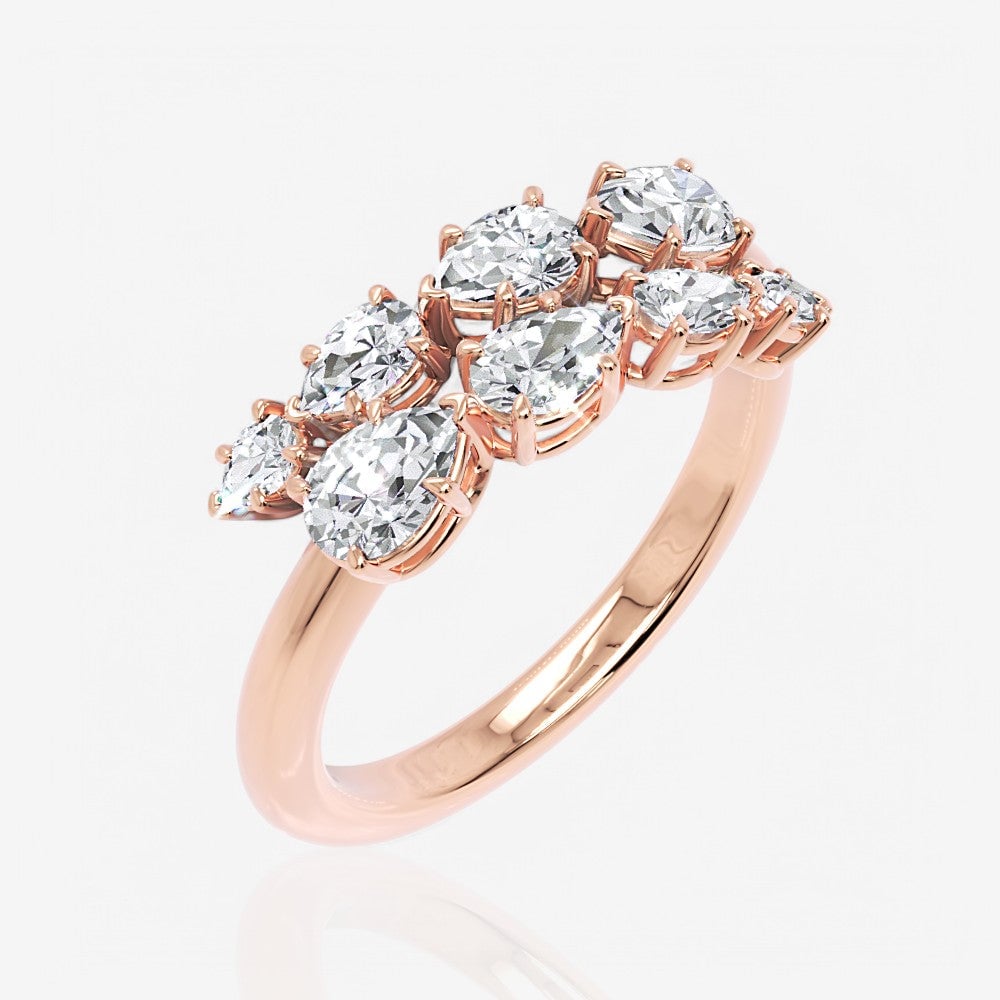 18kt rose gold/1.00/front